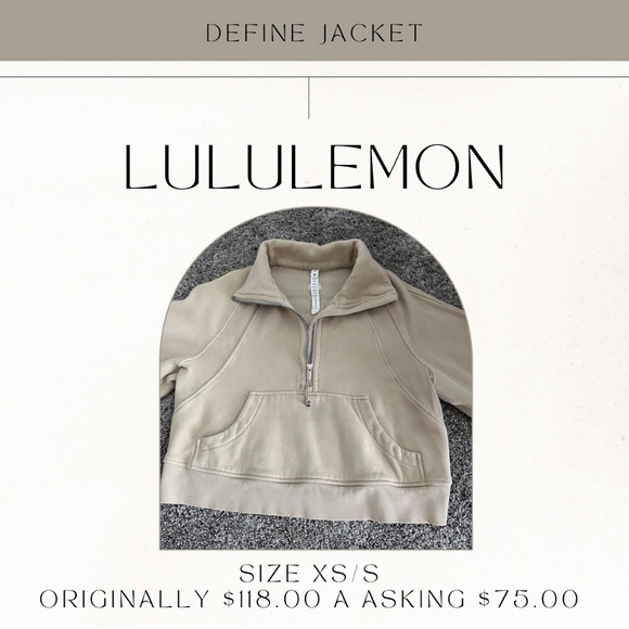 Lululemon Define Jacket - Picture 1 of 6